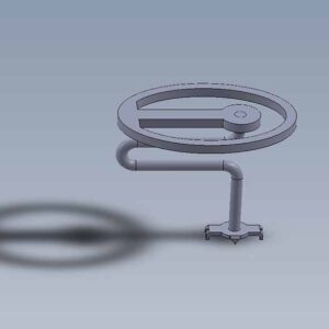 TAP 07.63 Adjustable total in titanium