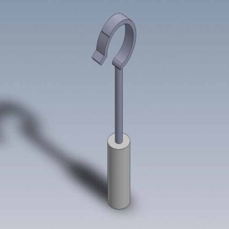 SPL 03.04 - Platinum + PTFE piston for stapedectomy