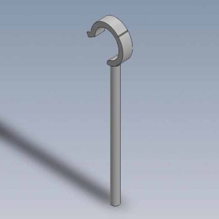 SPL 03.05 - Platinum piston for stapedectomy