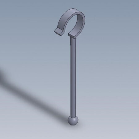 SPL 03.13 - Platinum piston with spherical base