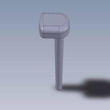 TAP 07.13 Total prostheses 90° oval flange in HA