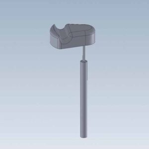 TAP 07.37 Total registrable prostheses in porous HA and PE
