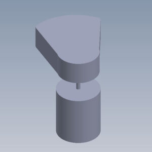 TPL 07.08 Partial prostheses in HA with angulable flange