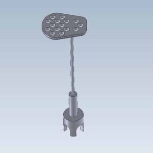 TPL 07.57 Universal in titanium shortable prostheses